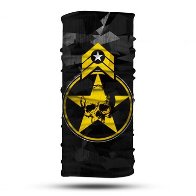 Sarı Yıldız Desenli Bandana Boyunluk, Çok Amaçlı Boyunluk, Bandana, Esnek Yüz Maskesi, Spor Outdoor, Kafa Bandı, Erkek Bandana, Kadın Bandana…