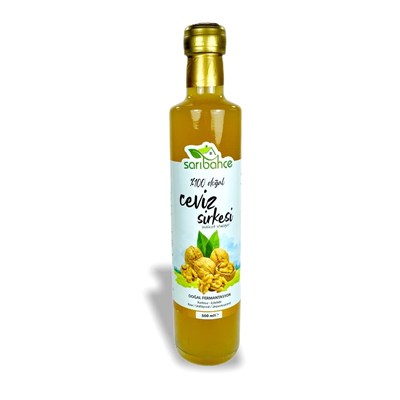 Sarıbahçe Ceviz Sirkesi 500 ml - Doğal Fermente