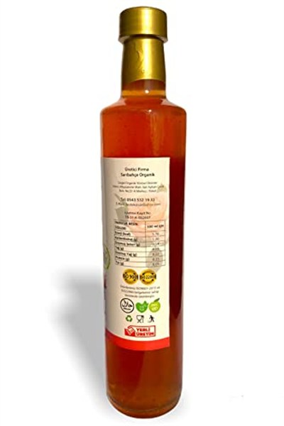 Sarıbahçe Gül Sirkesi 500 ml - Doğal Fermente