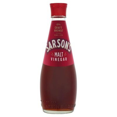 Sarsons Malt Sirke 250 Ml, İngiliz Sirkesi, Et Marinasyon, Salata Sosu, Tuşu Sosu