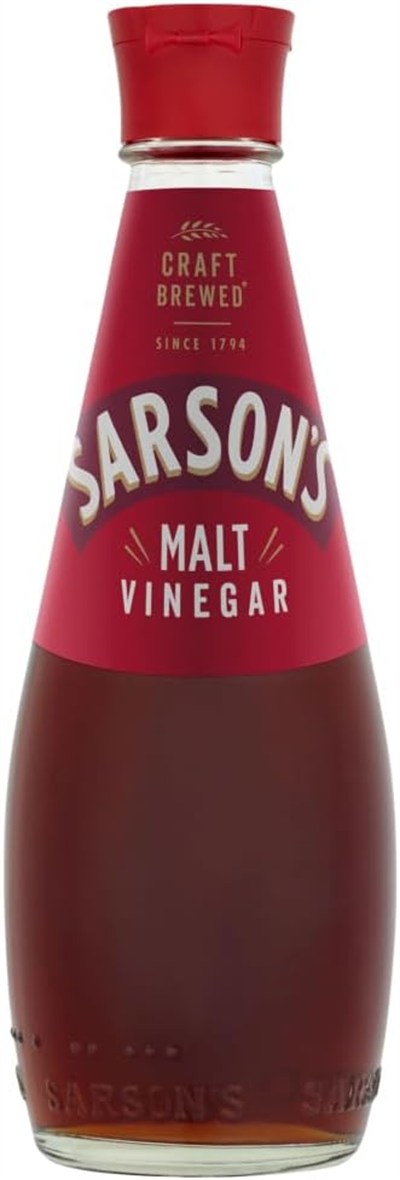 Sarsons Malt Sirke 250 Ml, İngiliz Sirkesi, Et Marinasyon, Salata Sosu, Tuşu Sosu