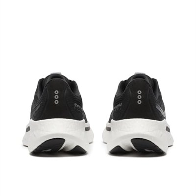 Saucony Erkek Ride 18, Siyah/Beyaz, 40 EU