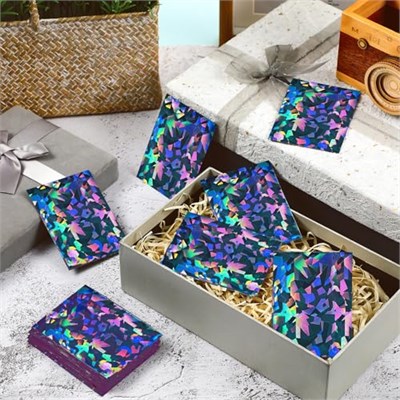 Sayglossy 200 adet holografik kart kollu mat siyah kart koruyucu kollu ticaret kartları oyun kartları fotoğraf kartları spor kartları