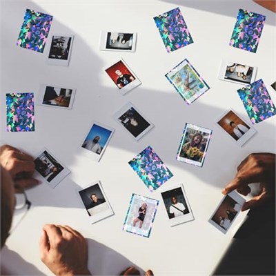 Sayglossy 200 adet holografik kart kollu mat siyah kart koruyucu kollu ticaret kartları oyun kartları fotoğraf kartları spor kartları