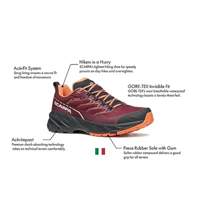 Scarpa Rush 2 Gore-Tex WMN Kadın Koşu Ayakkabısı