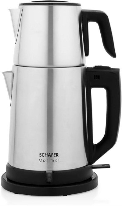 Schäfer Optimal Plus Elektrikli Çay Makinesi İnox Renkli, Standart