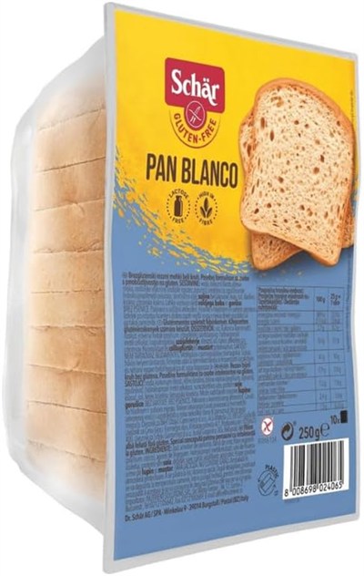 Schär Schar-Pan Blanco Dilimli Glutensiz Ekmek 250 Gr.