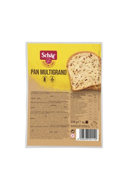 Schär Schar-Pan Multigrano Glutensiz Ekmek 250g ( 5 Adet )