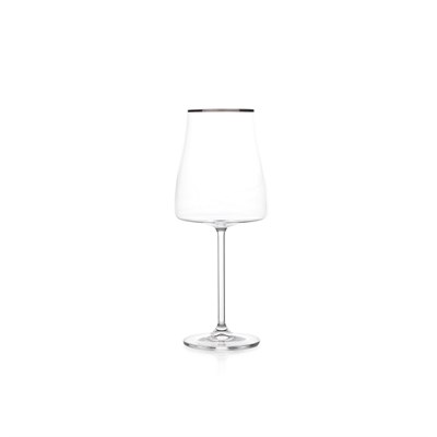 Schafer Alex Ayaklı Kadeh 400 ML 6 Parça-Platin