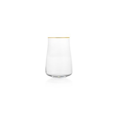 Schafer Alex Meşrubat Bardağı 400 ML 6 Parça-Altın