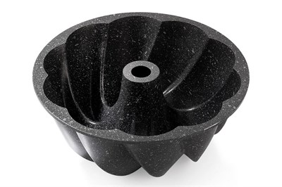 Schafer Black Stone Maya Döküm Kek Kalıbı 1 Parça-Siyah
