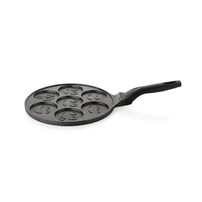 Schafer Black Stone Pankek Tavası 26 Cm-Siyah