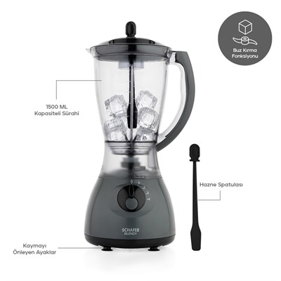 Schafer Blendy Sürahi Blender-Antrasit02