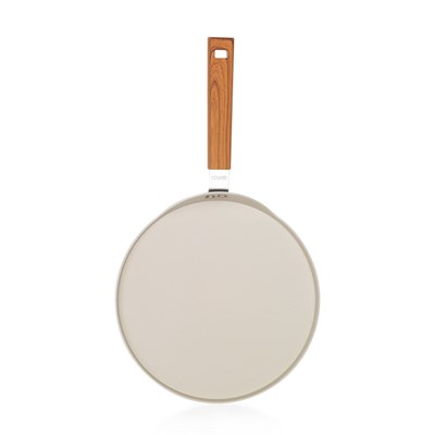 Schafer Ceramoni Seramik Krep Tava 26 Cm-Krem