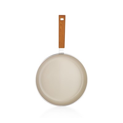 Schafer Ceramoni Seramik Tava 26 Cm-Krem