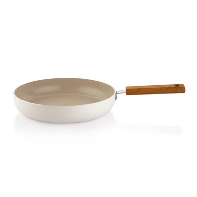 Schafer Ceramoni Seramik Tava 28 Cm-Krem