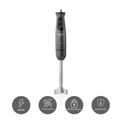 Schafer Chef Pro Çubuk Blender-Antrasit