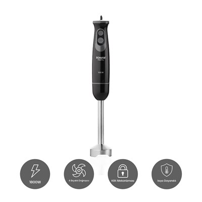 Schafer Chef Pro Çubuk Blender-Siyah