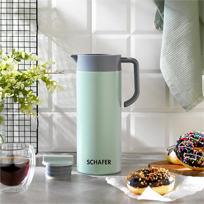 Schafer Click Termos 1.3 L-Yeşil