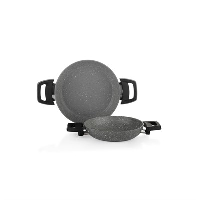 Schafer Eternal 2 li Sahan 18Cm+22Cm-Gri