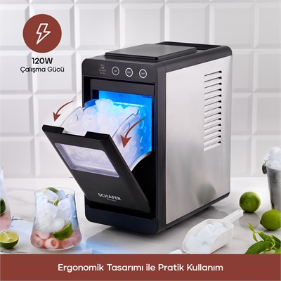 Schafer Frosta Buz Makinesi Mermi Buz