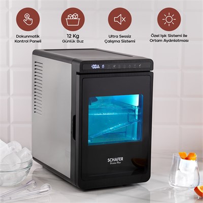 Schafer Frosta Plus Buz Makinesi Büyük Küp Buz