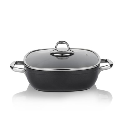 Schafer Gastronomie Master Granit Basık Tencere-26Cm