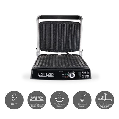 Schafer Grill Haus Tost Makinesi-Rosegold