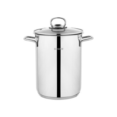 Schafer Gurme Kuşkonmaz ve Kızartma Tenceresi 3 Parça-Inox