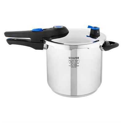 Schafer Gusto Chef 8 L Düdüklü Tencere-Inox