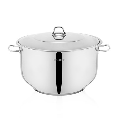 Schafer Held Gastro Çelik Derin Tencere 34 Cm 2 Parça-Inox