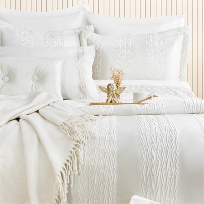 Schafer Home Diamond Çeyiz Seti 11 Parça-Krem
