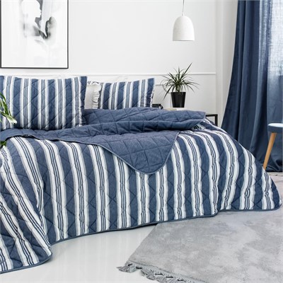 Schafer Home İnfinity Çift Kişilik Complete Set 4 Parça-İndigo