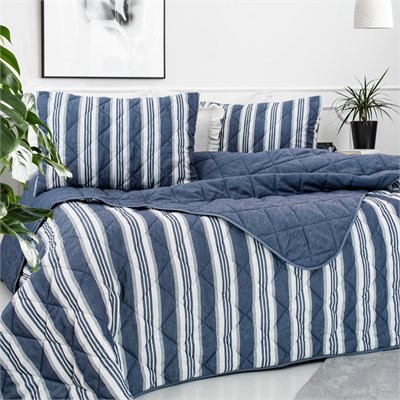 Schafer Home İnfinity Çift Kişilik Complete Set 4 Parça-İndigo