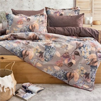 Schafer Home Premium Comfort Çift Kişilik Nevresim Takımı 6 Parça-Mor