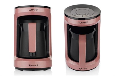 Schafer Kahvecim S Otomatik Sütlü Türk Kahve Makinesi-Rosegold