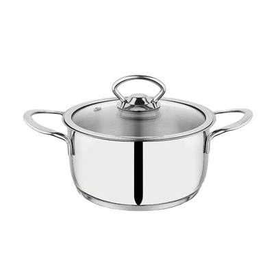 Schafer Micro Mini Derin Çelik Tencere 14 Cm-2 Parça