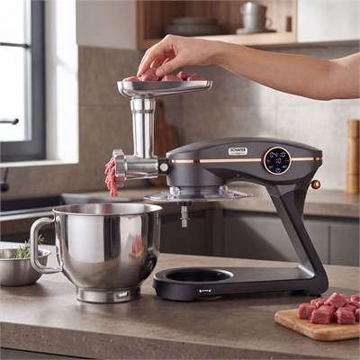 Schafer NeoCast Plus Kıyma Aparatlı Dijital Döküm Stand Mikser-Antrasit