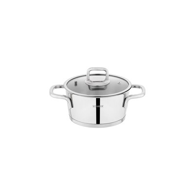 Schafer New Stahl Çelik Tencere Seti 8 Parça-Inox