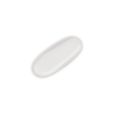 Schafer Nice 1 Parça Uzun Oval Servis Tabağı 23 Cm-Beyaz