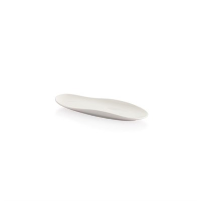 Schafer Nice 1 Parça Uzun Oval Servis Tabağı 23 Cm-Beyaz