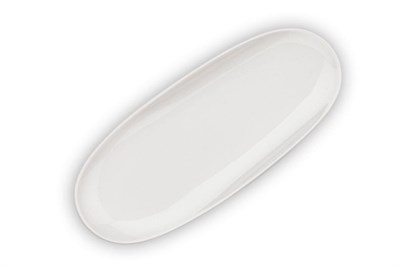 Schafer Nice 1 Parça Uzun Oval Servis Tabağı 23 Cm-Beyaz