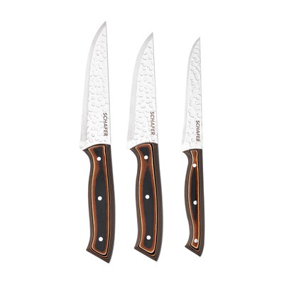 Schafer Prochef Bıçak Seti 3 Parça-Inox