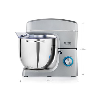 Schafer Prochef Maxi Plus Stand Mikser 10 L-Gümüş