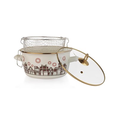 Schafer Spark Kızartma Tenceresi 22 Cm 3 Parça-Asorti