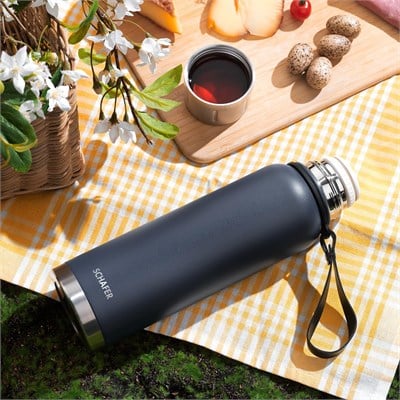 Schafer Steely Termos 1 L-Lacivert