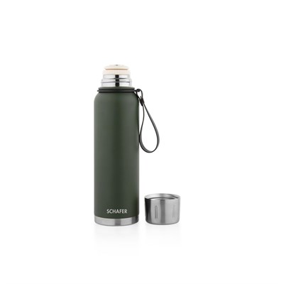 Schafer Steely Termos 1 L- Yeşil