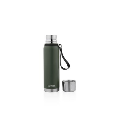 Schafer Steely Termos 520 Ml-Yeşil