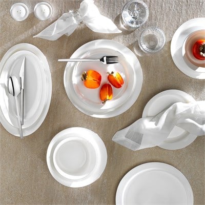 Schafer Superfine Bone Lux Yemek Takımı 56 Parça-Platin