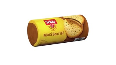 Schar Maxi Sorrisi Glutensiz Kakao Kremalı Bisküvi 250 gr